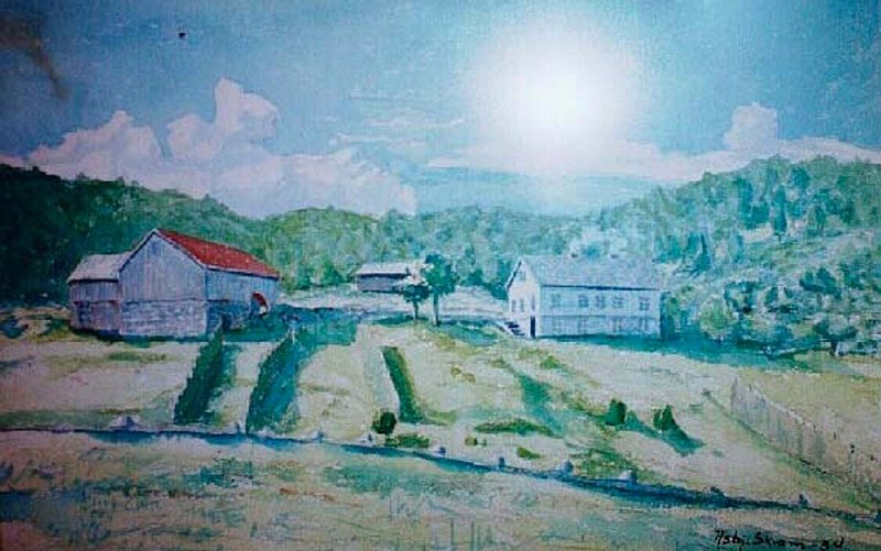 mo028.jpg - Kvien ca. 1933 - Akvarell av Asbjrn Skram