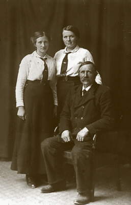 Besten.jpg - Karoline, Anna og Kristian J. Kvien